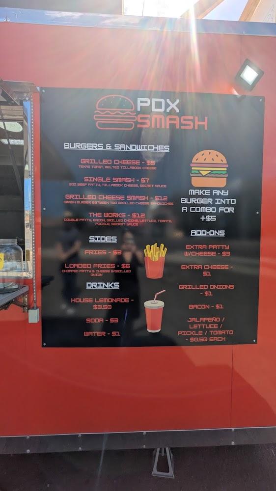 PDX Smash Burger Menu image 3